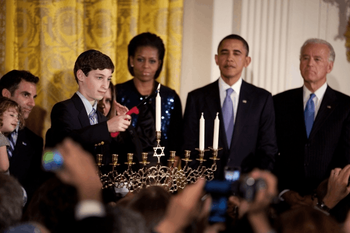 2010 White House Chanukkah celebration